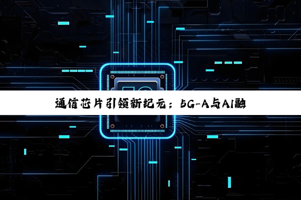 通信芯片引领新纪元：5G-A与AI融合加速行业创新